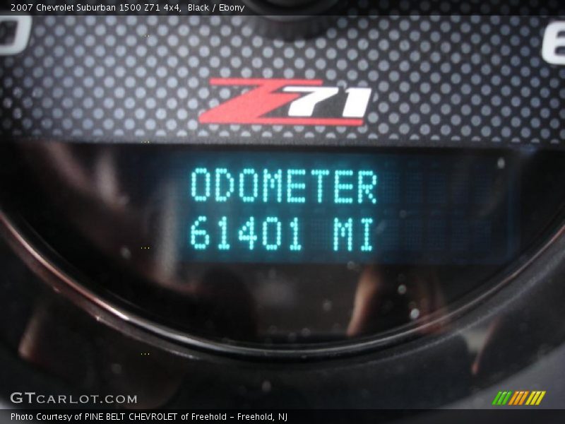 Black / Ebony 2007 Chevrolet Suburban 1500 Z71 4x4