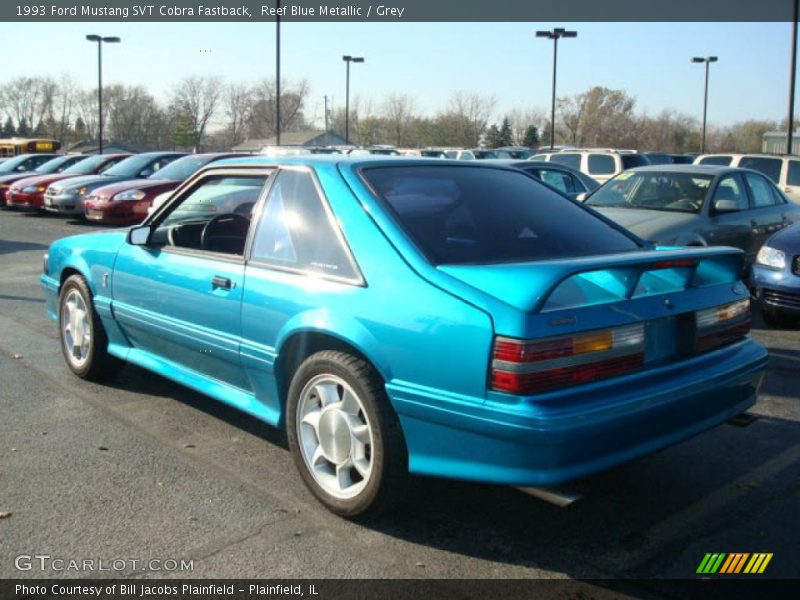  1993 Mustang SVT Cobra Fastback Reef Blue Metallic