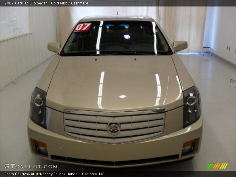 Gold Mist / Cashmere 2007 Cadillac CTS Sedan