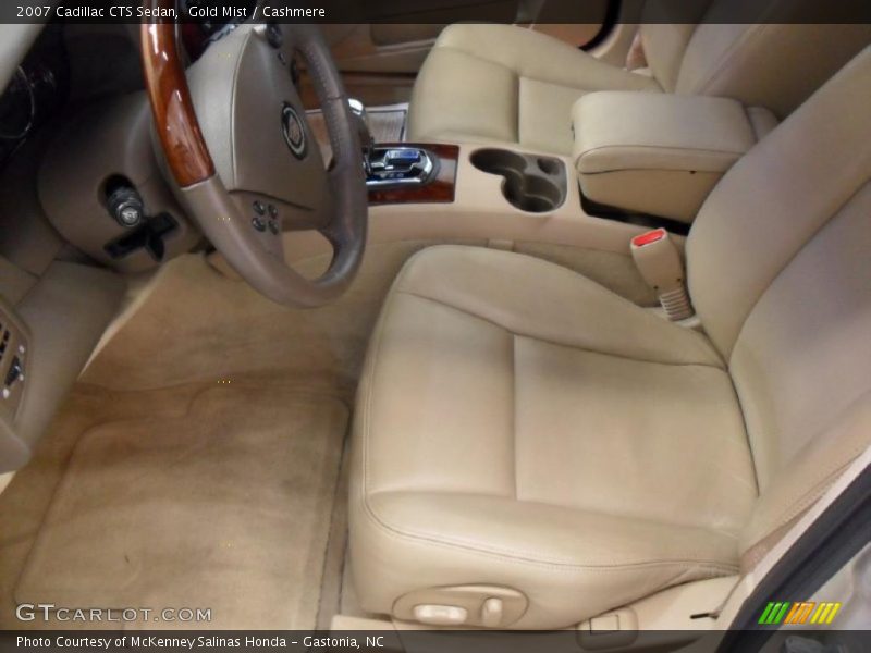 Gold Mist / Cashmere 2007 Cadillac CTS Sedan