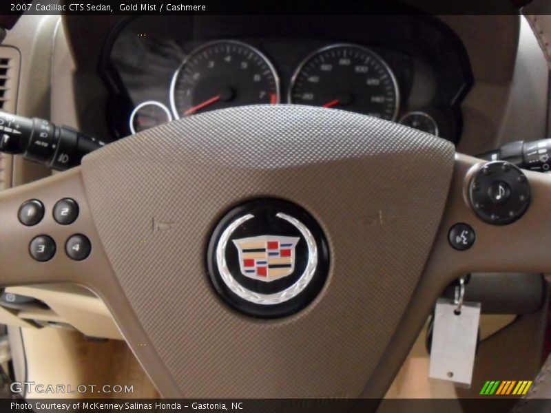 Gold Mist / Cashmere 2007 Cadillac CTS Sedan
