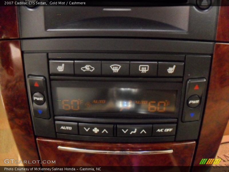Gold Mist / Cashmere 2007 Cadillac CTS Sedan