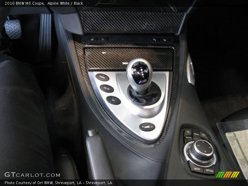 Alpine White / Black 2010 BMW M6 Coupe
