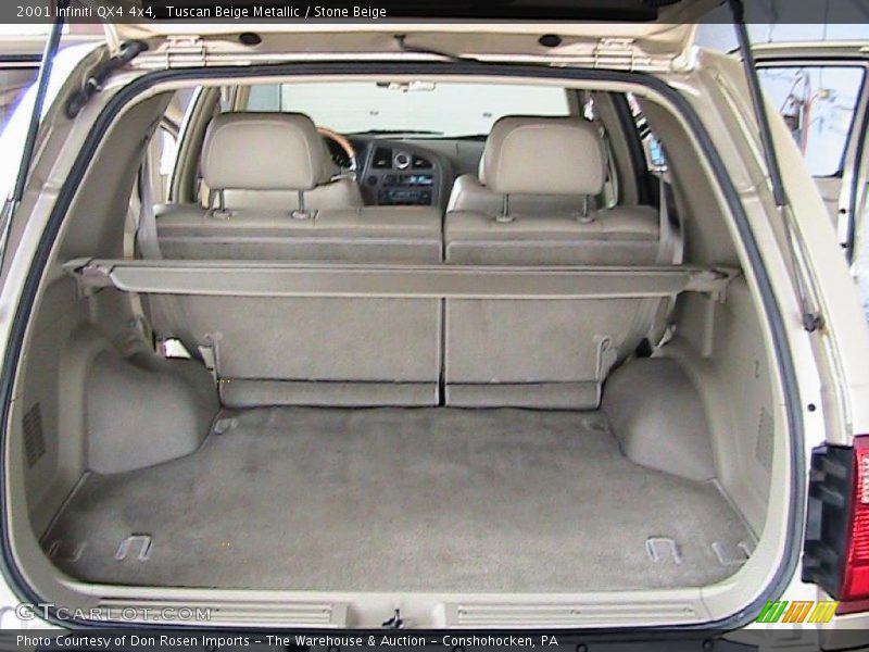 Tuscan Beige Metallic / Stone Beige 2001 Infiniti QX4 4x4