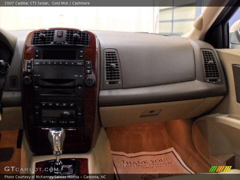 Gold Mist / Cashmere 2007 Cadillac CTS Sedan