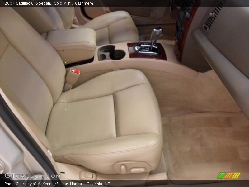 Gold Mist / Cashmere 2007 Cadillac CTS Sedan