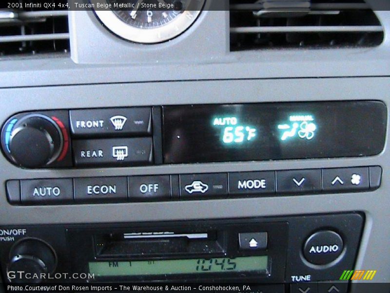 Tuscan Beige Metallic / Stone Beige 2001 Infiniti QX4 4x4