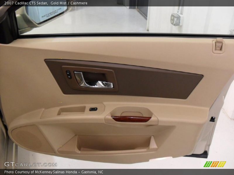 Gold Mist / Cashmere 2007 Cadillac CTS Sedan