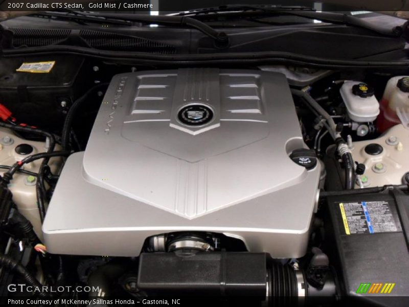 Gold Mist / Cashmere 2007 Cadillac CTS Sedan