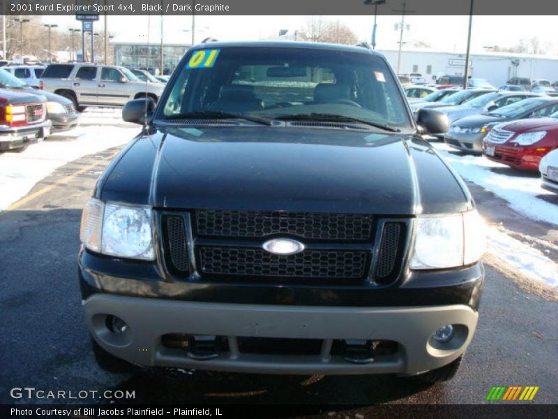 Black / Dark Graphite 2001 Ford Explorer Sport 4x4