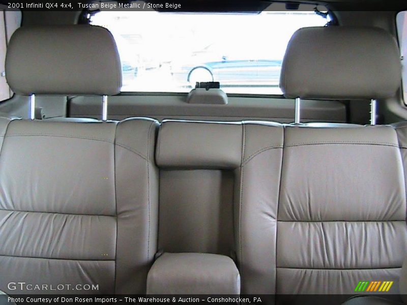 Tuscan Beige Metallic / Stone Beige 2001 Infiniti QX4 4x4
