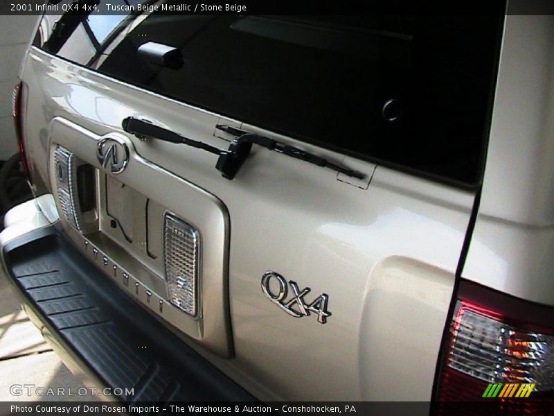 Tuscan Beige Metallic / Stone Beige 2001 Infiniti QX4 4x4