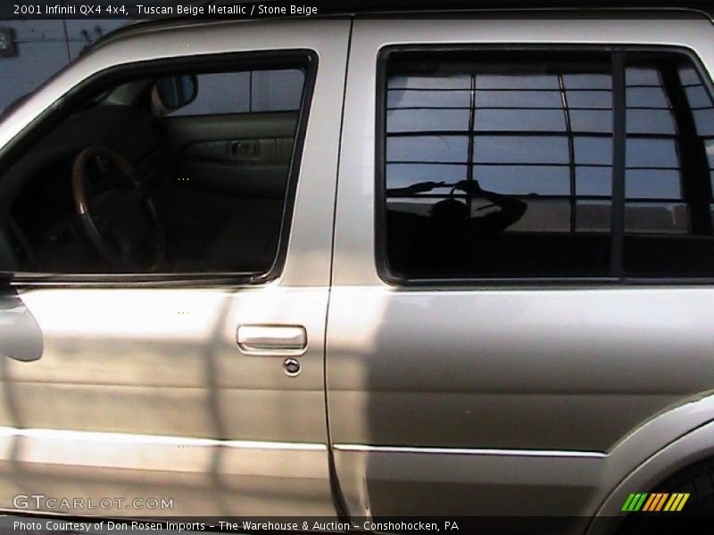 Tuscan Beige Metallic / Stone Beige 2001 Infiniti QX4 4x4