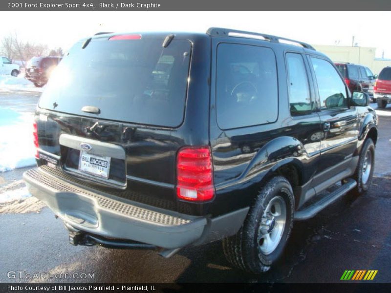 Black / Dark Graphite 2001 Ford Explorer Sport 4x4