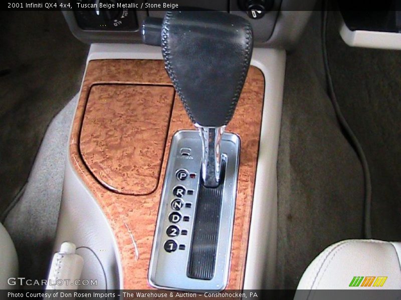 Tuscan Beige Metallic / Stone Beige 2001 Infiniti QX4 4x4