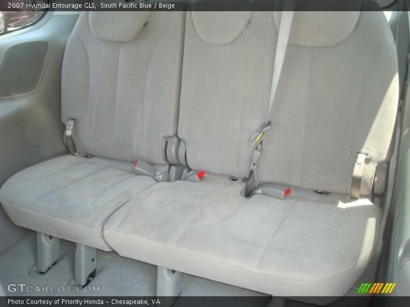 South Pacific Blue / Beige 2007 Hyundai Entourage GLS