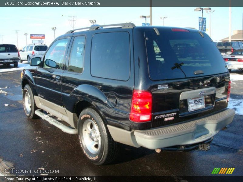 Black / Dark Graphite 2001 Ford Explorer Sport 4x4