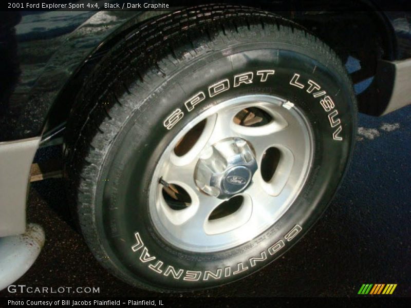 Black / Dark Graphite 2001 Ford Explorer Sport 4x4