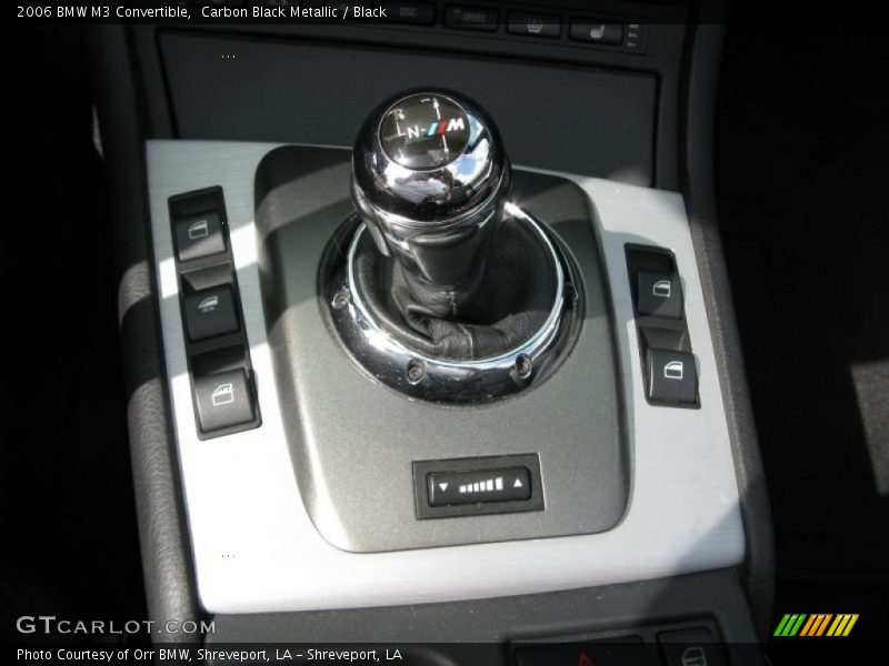 Carbon Black Metallic / Black 2006 BMW M3 Convertible