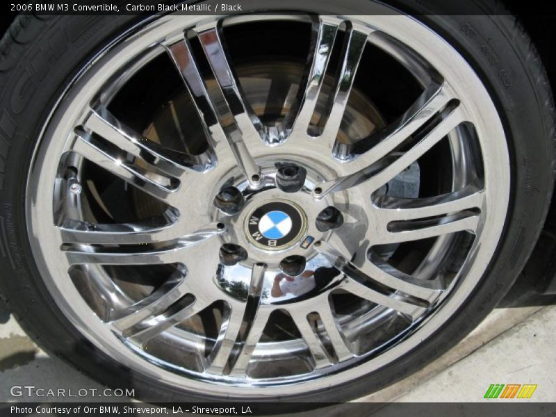 Carbon Black Metallic / Black 2006 BMW M3 Convertible