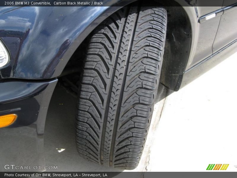 Carbon Black Metallic / Black 2006 BMW M3 Convertible