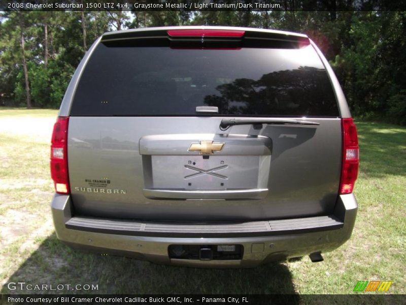 Graystone Metallic / Light Titanium/Dark Titanium 2008 Chevrolet Suburban 1500 LTZ 4x4