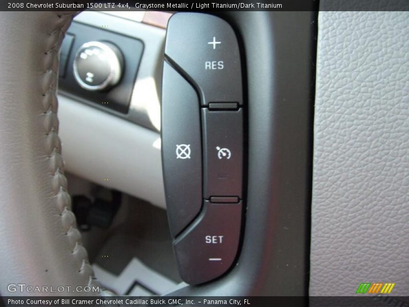 Graystone Metallic / Light Titanium/Dark Titanium 2008 Chevrolet Suburban 1500 LTZ 4x4