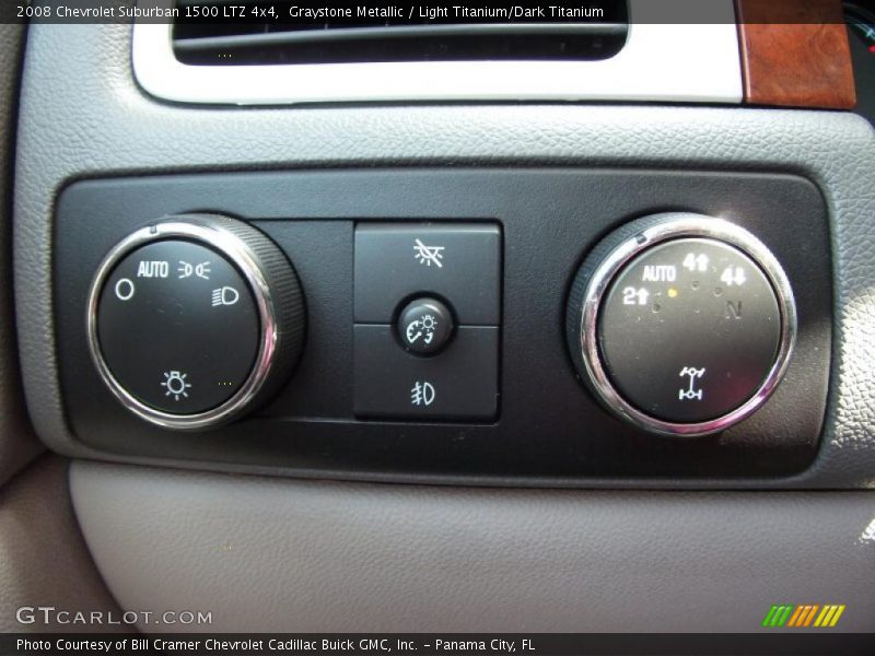 Graystone Metallic / Light Titanium/Dark Titanium 2008 Chevrolet Suburban 1500 LTZ 4x4