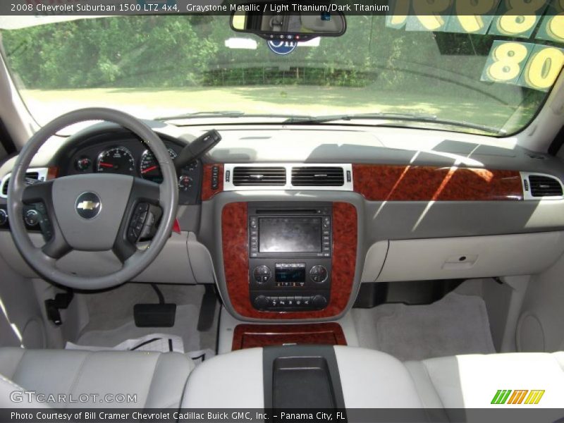 Graystone Metallic / Light Titanium/Dark Titanium 2008 Chevrolet Suburban 1500 LTZ 4x4