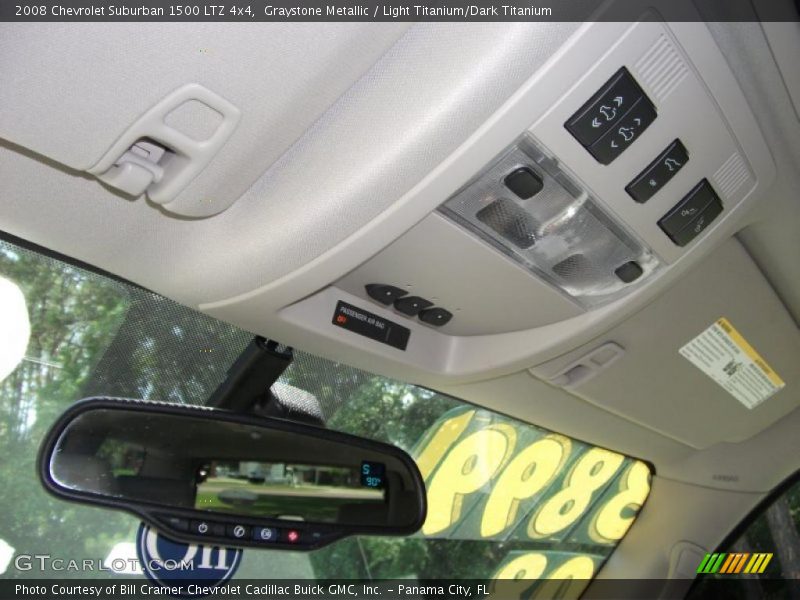 Graystone Metallic / Light Titanium/Dark Titanium 2008 Chevrolet Suburban 1500 LTZ 4x4