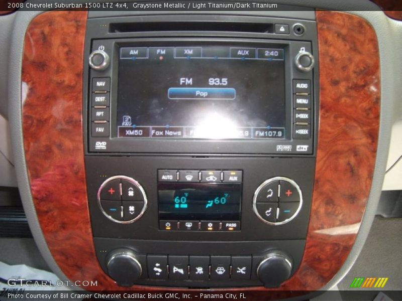 Graystone Metallic / Light Titanium/Dark Titanium 2008 Chevrolet Suburban 1500 LTZ 4x4