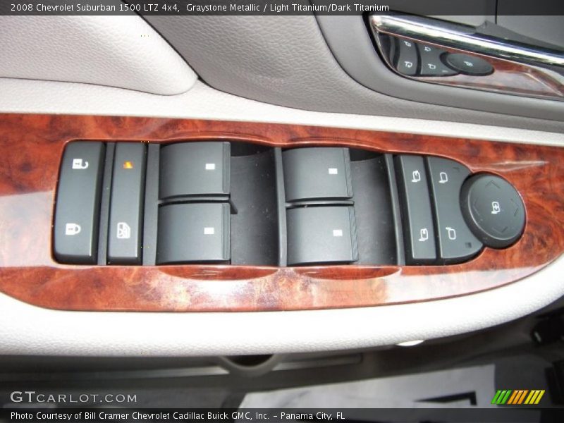 Graystone Metallic / Light Titanium/Dark Titanium 2008 Chevrolet Suburban 1500 LTZ 4x4