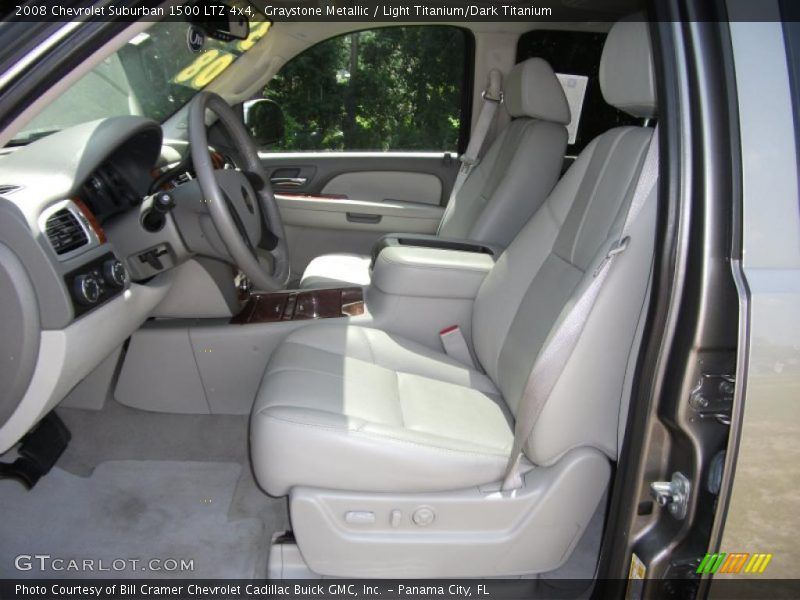 Graystone Metallic / Light Titanium/Dark Titanium 2008 Chevrolet Suburban 1500 LTZ 4x4
