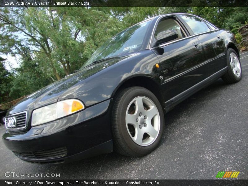 Brilliant Black / Ecru 1998 Audi A4 2.8 Sedan