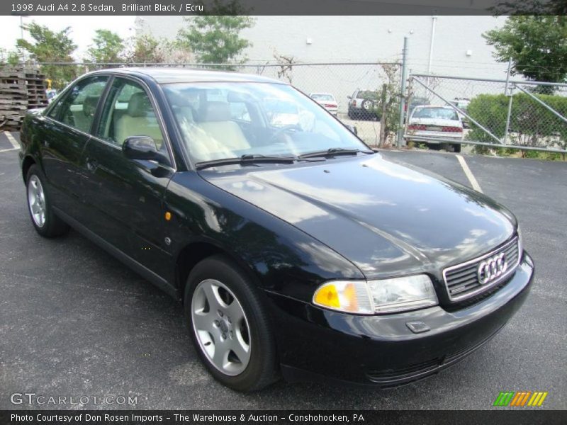 Brilliant Black / Ecru 1998 Audi A4 2.8 Sedan