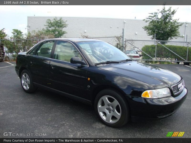 Brilliant Black / Ecru 1998 Audi A4 2.8 Sedan