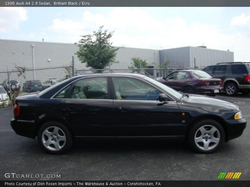 Brilliant Black / Ecru 1998 Audi A4 2.8 Sedan