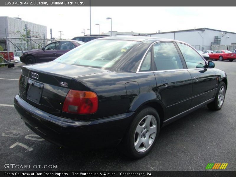 Brilliant Black / Ecru 1998 Audi A4 2.8 Sedan