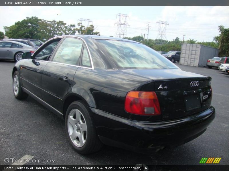 Brilliant Black / Ecru 1998 Audi A4 2.8 Sedan