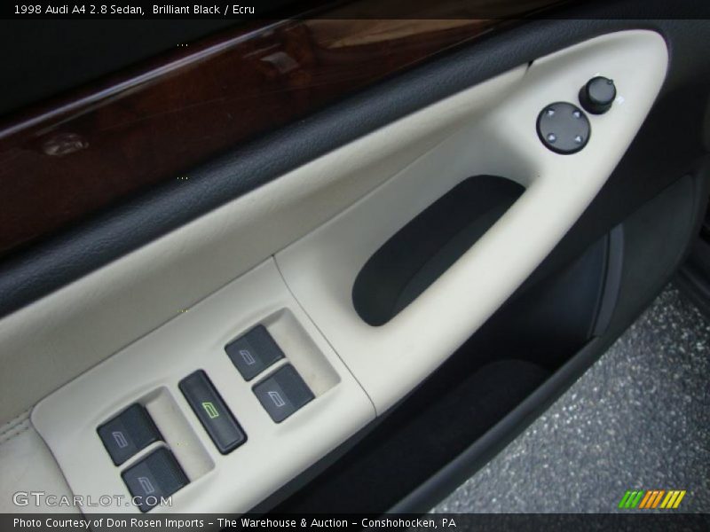 Brilliant Black / Ecru 1998 Audi A4 2.8 Sedan