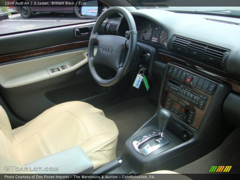 Brilliant Black / Ecru 1998 Audi A4 2.8 Sedan