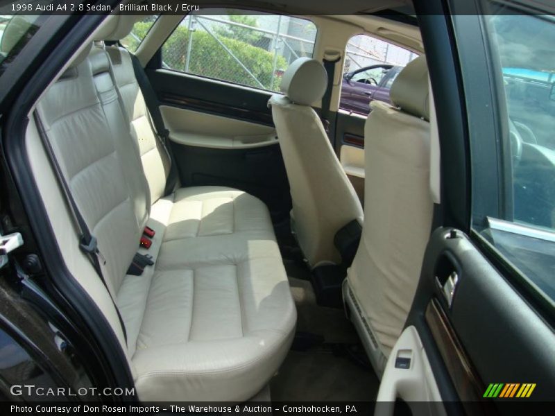 Brilliant Black / Ecru 1998 Audi A4 2.8 Sedan