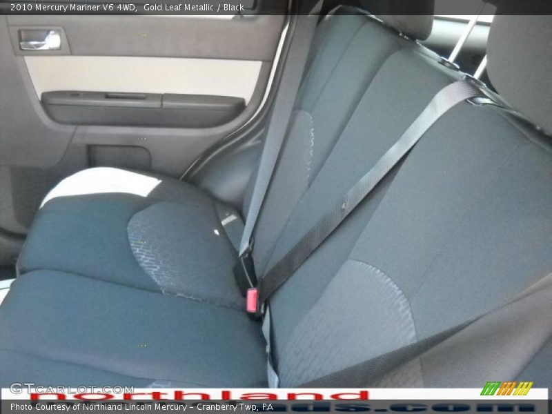 Gold Leaf Metallic / Black 2010 Mercury Mariner V6 4WD