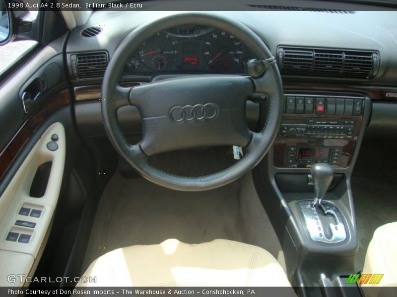 Brilliant Black / Ecru 1998 Audi A4 2.8 Sedan