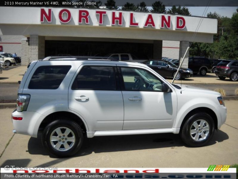 White Suede / Stone 2010 Mercury Mariner V6 4WD