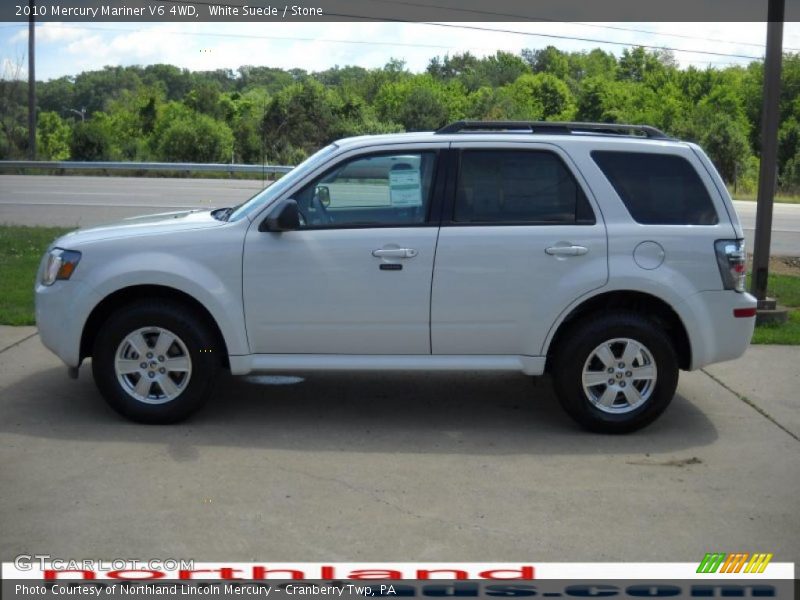 White Suede / Stone 2010 Mercury Mariner V6 4WD