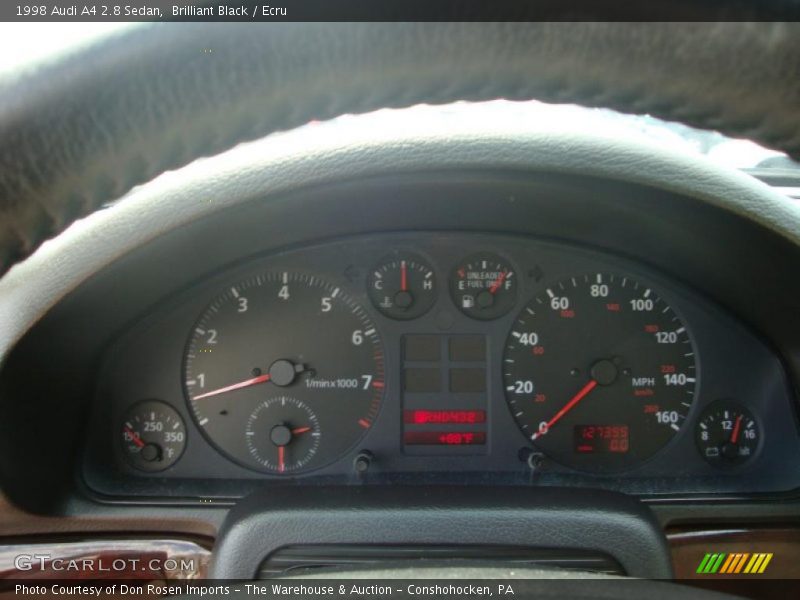 Brilliant Black / Ecru 1998 Audi A4 2.8 Sedan
