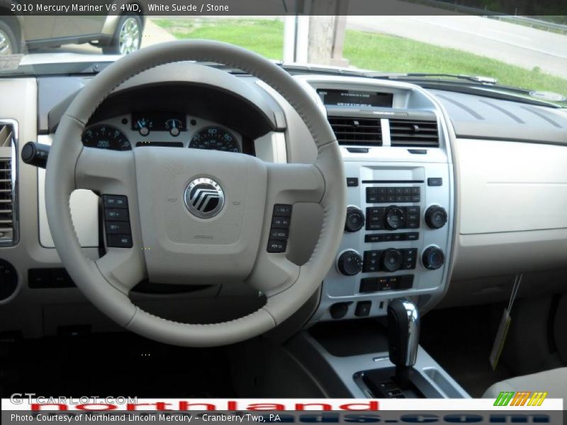 White Suede / Stone 2010 Mercury Mariner V6 4WD