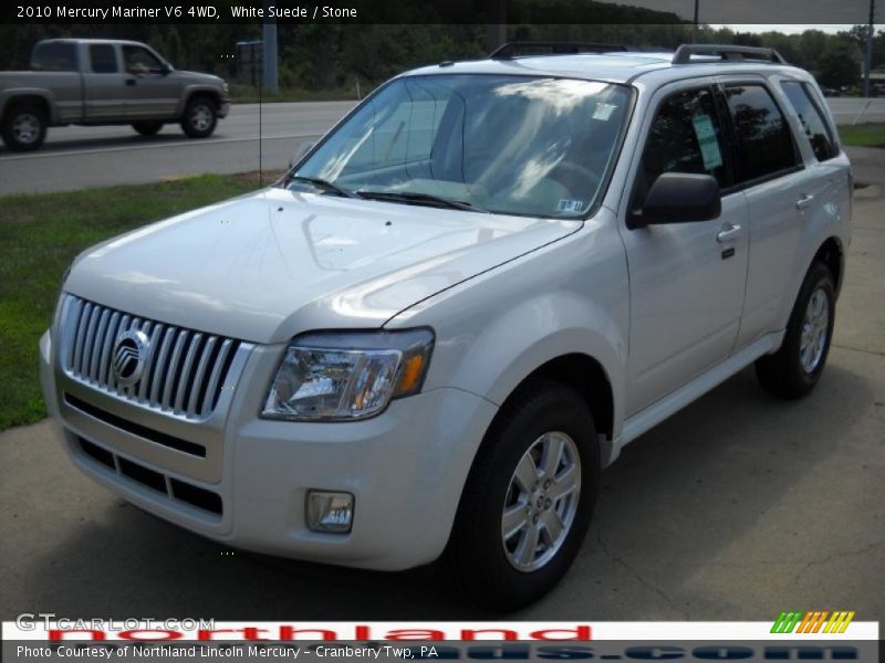 White Suede / Stone 2010 Mercury Mariner V6 4WD