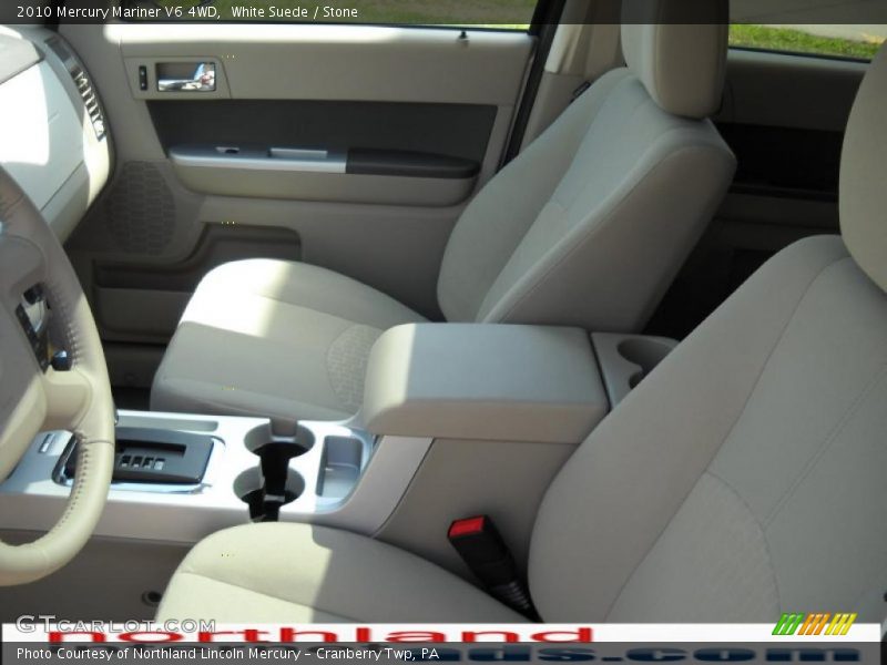 White Suede / Stone 2010 Mercury Mariner V6 4WD